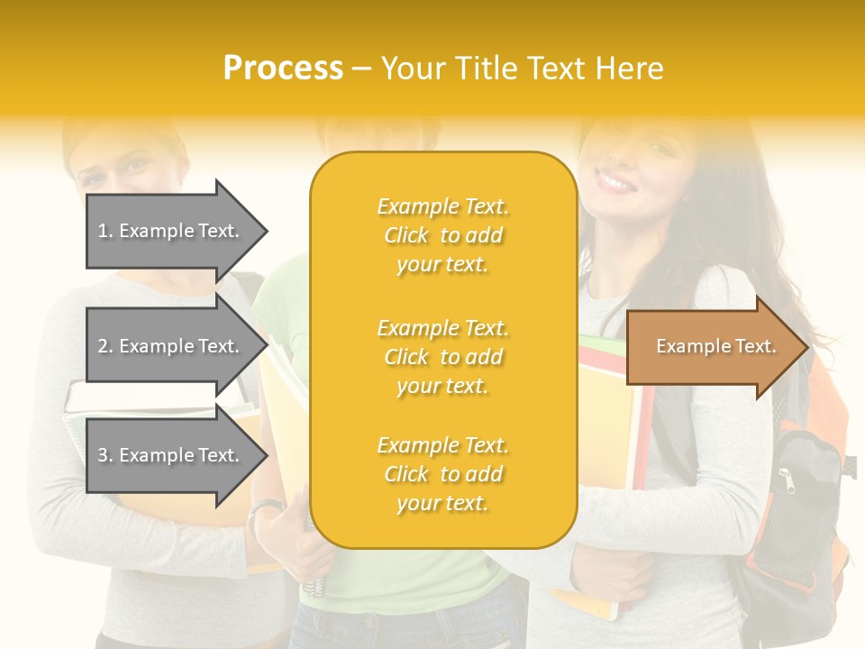 Young Portrait Science PowerPoint Template
