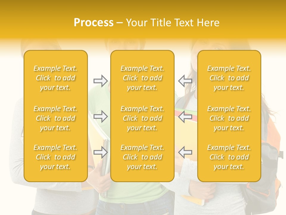 Young Portrait Science PowerPoint Template