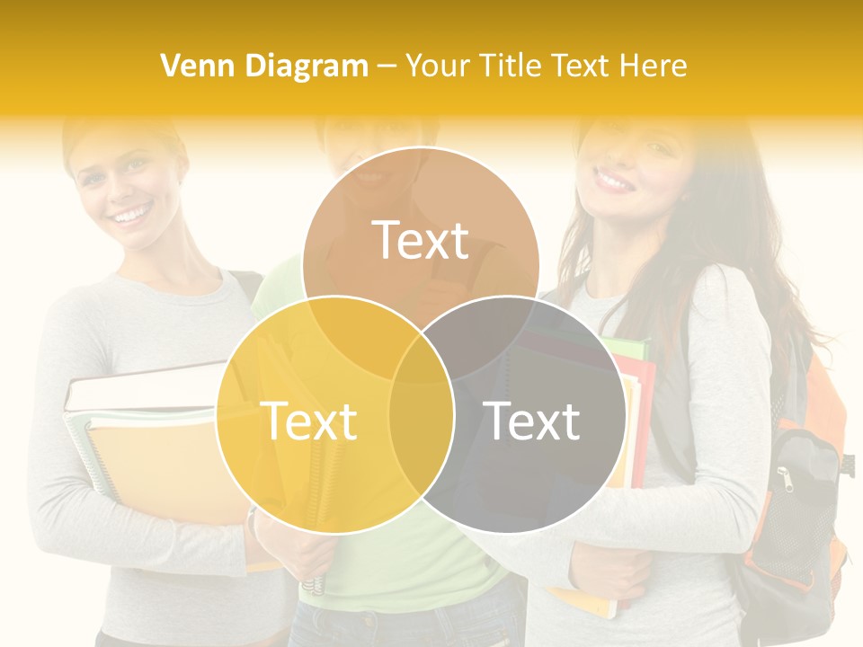 Young Portrait Science PowerPoint Template