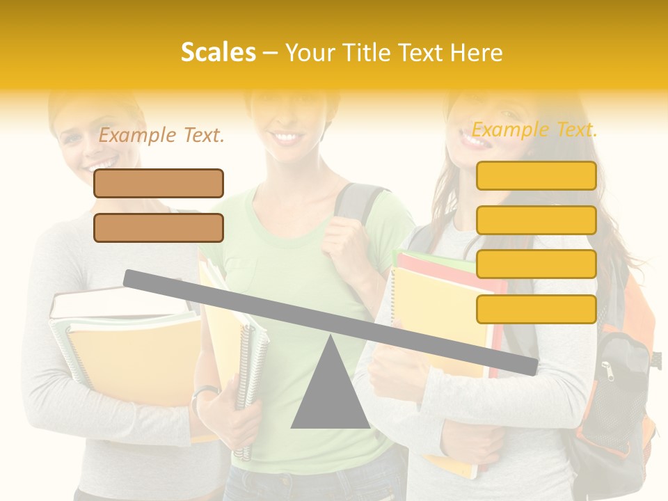 Young Portrait Science PowerPoint Template