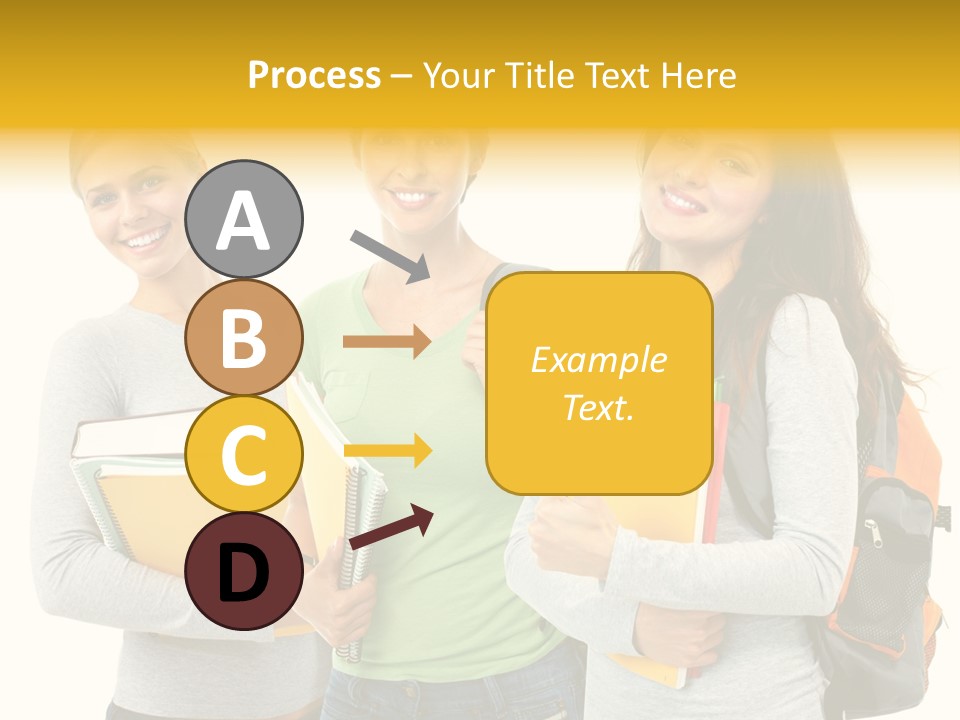 Young Portrait Science PowerPoint Template