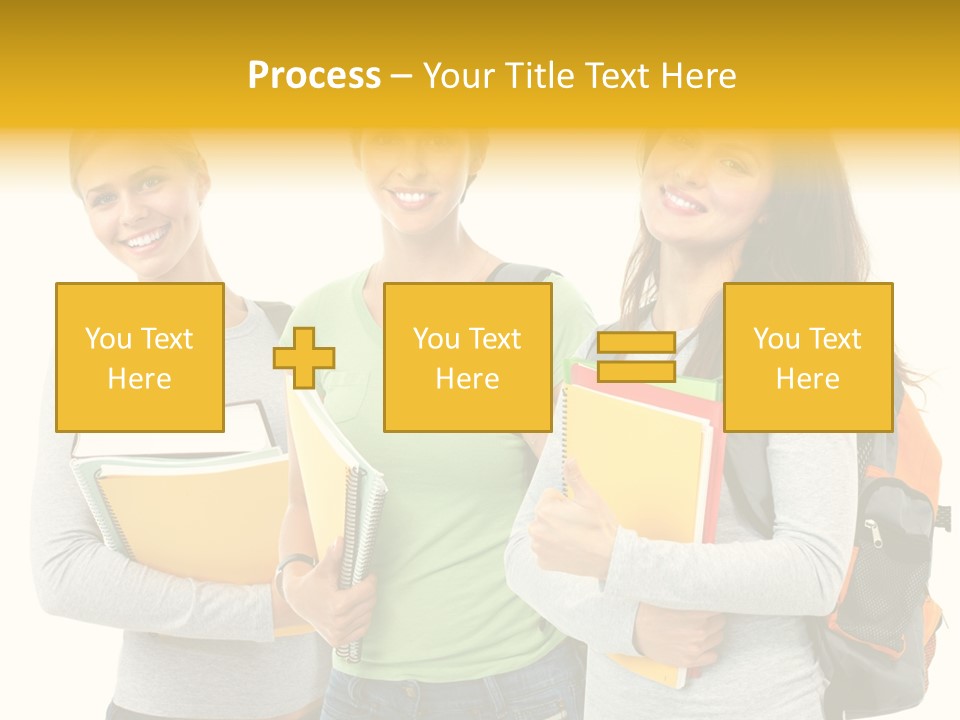 Young Portrait Science PowerPoint Template