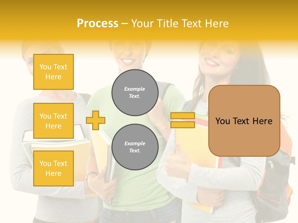 Young Portrait Science PowerPoint Template