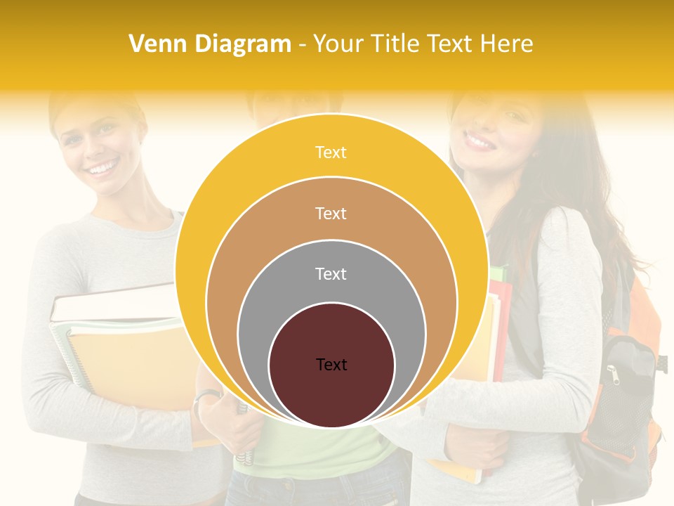 Young Portrait Science PowerPoint Template