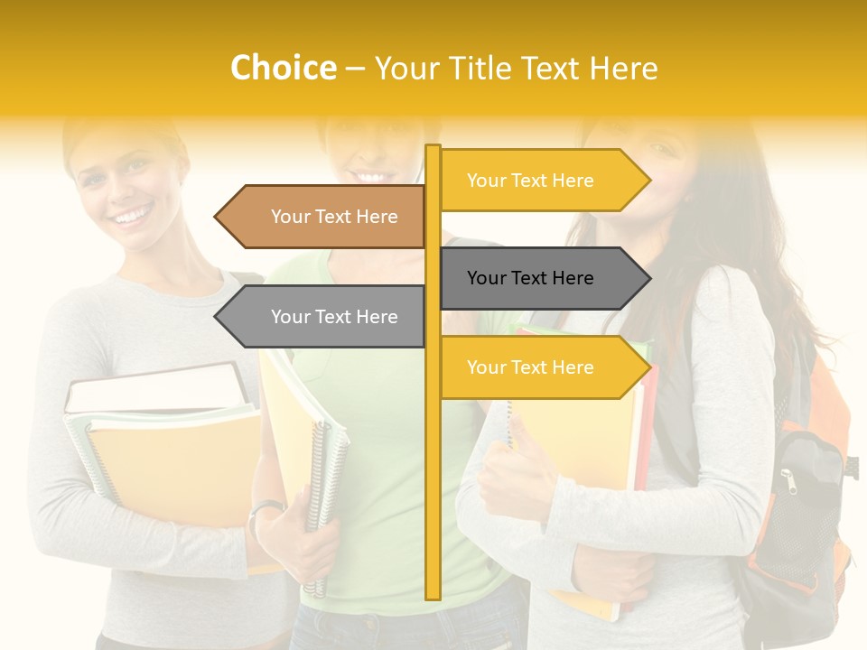 Young Portrait Science PowerPoint Template