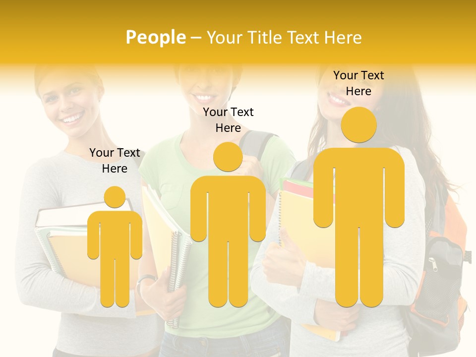 Young Portrait Science PowerPoint Template