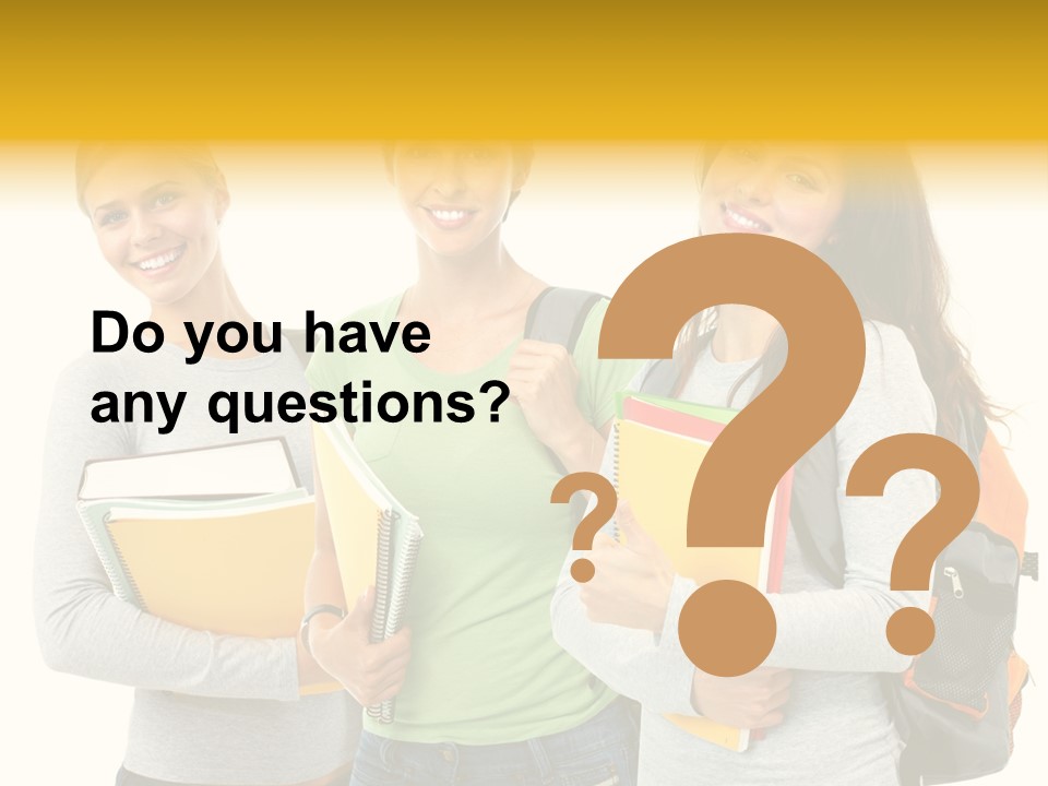 Young Portrait Science PowerPoint Template