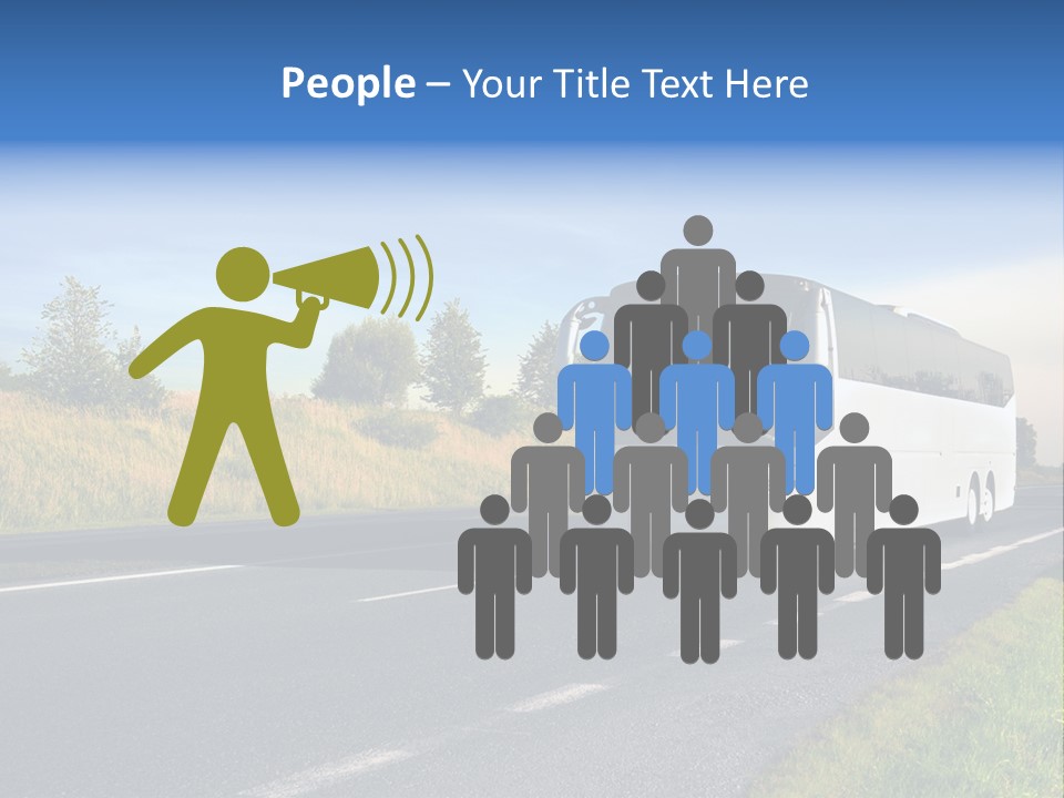 Sky People Journey PowerPoint Template