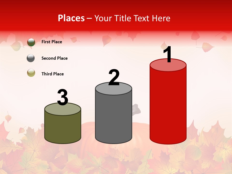 Defoliation Card Colour PowerPoint Template