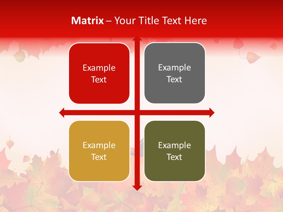 Defoliation Card Colour PowerPoint Template