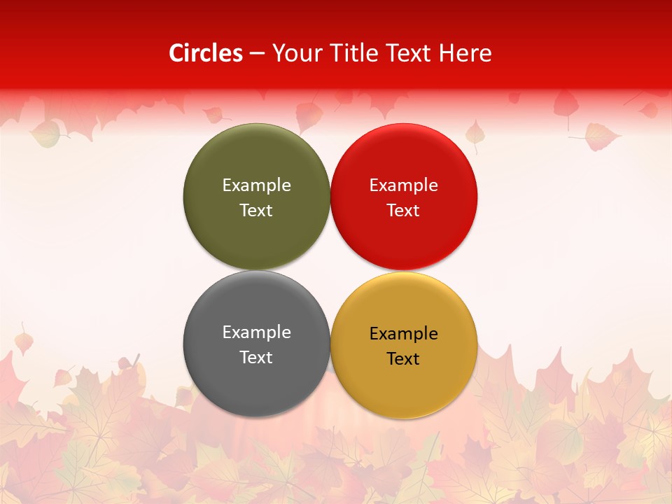 Defoliation Card Colour PowerPoint Template