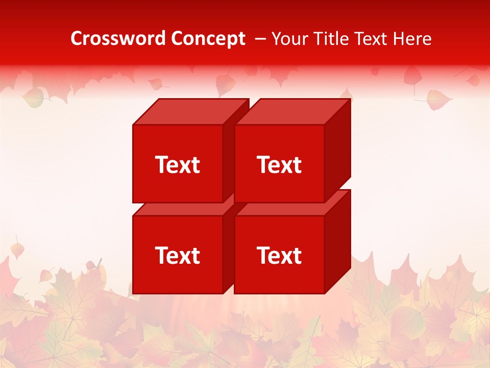 Defoliation Card Colour PowerPoint Template