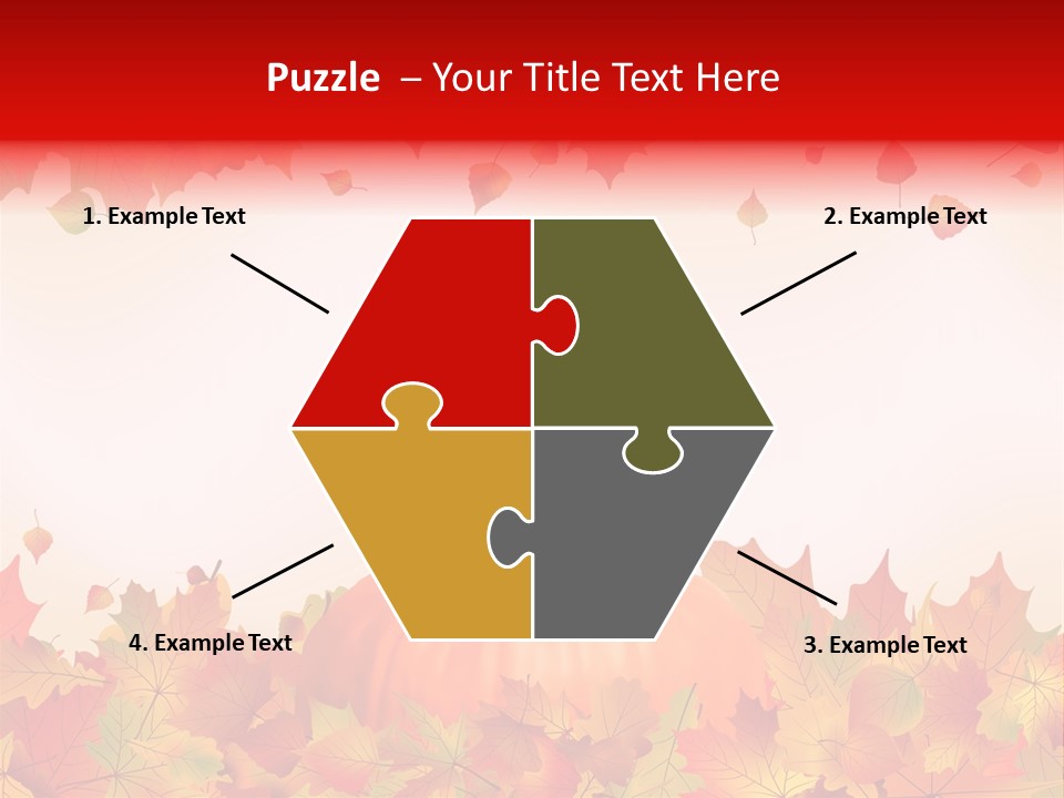 Defoliation Card Colour PowerPoint Template