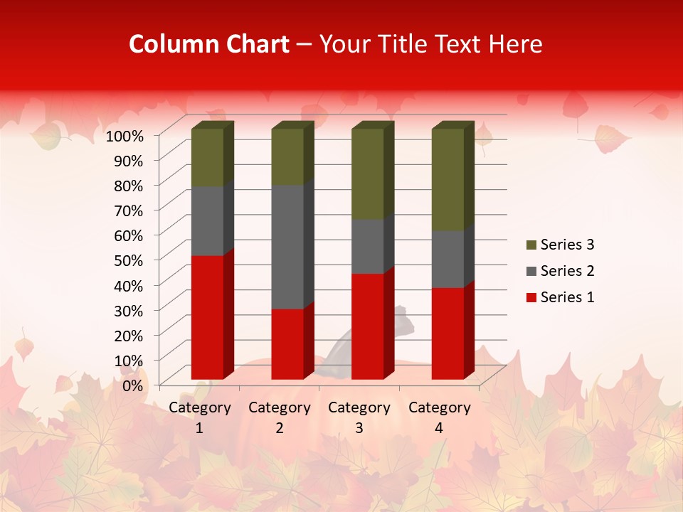 Defoliation Card Colour PowerPoint Template