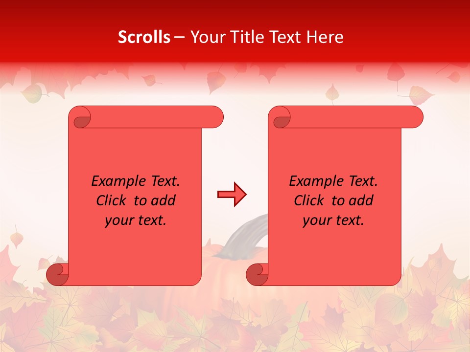 Defoliation Card Colour PowerPoint Template