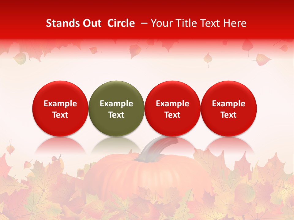 Defoliation Card Colour PowerPoint Template