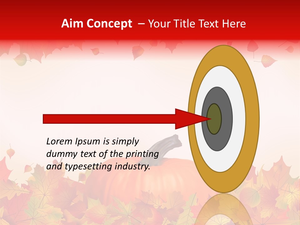 Defoliation Card Colour PowerPoint Template