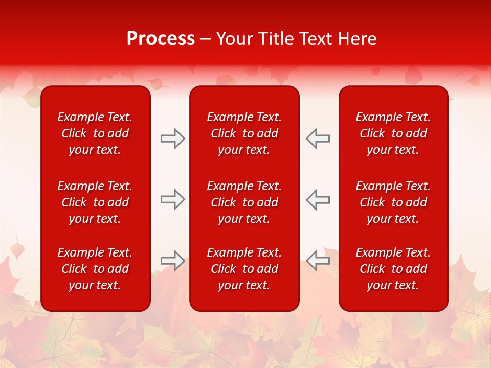 Defoliation Card Colour PowerPoint Template