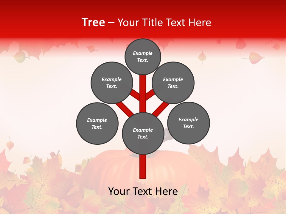 Defoliation Card Colour PowerPoint Template