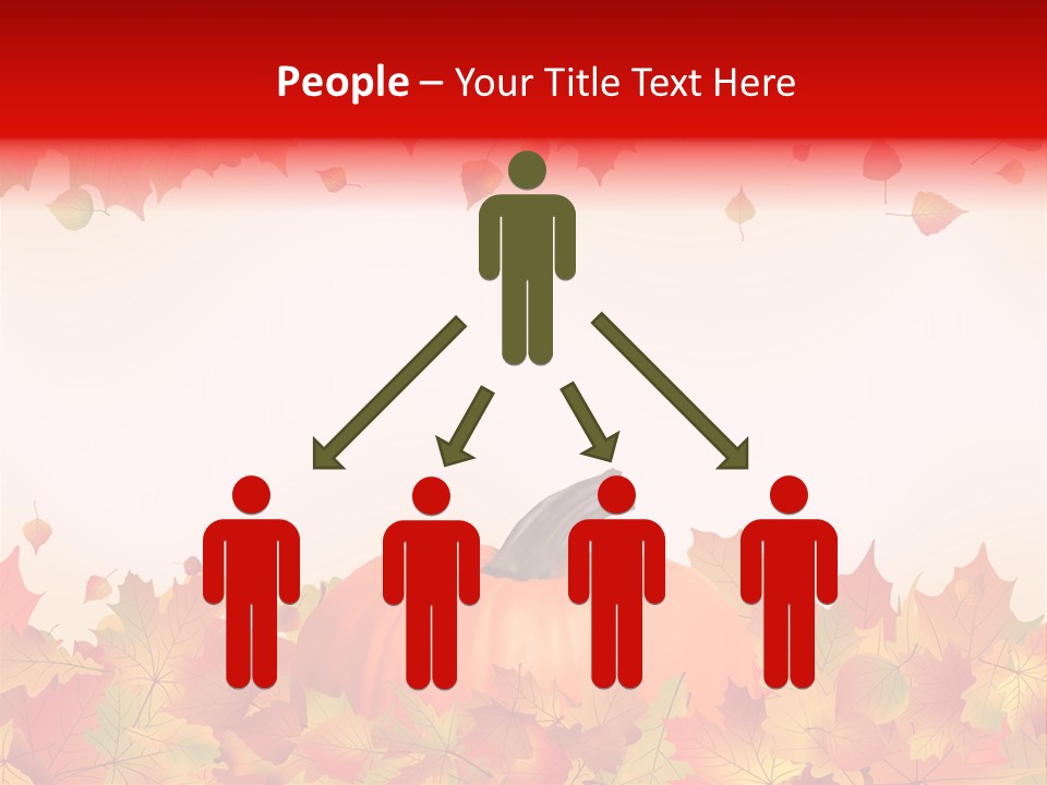 Defoliation Card Colour PowerPoint Template