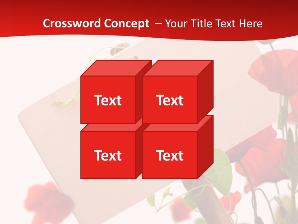 Announcement Blank Communication PowerPoint Template