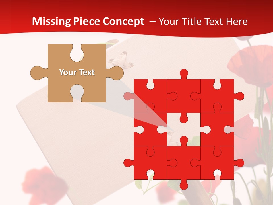 Announcement Blank Communication PowerPoint Template