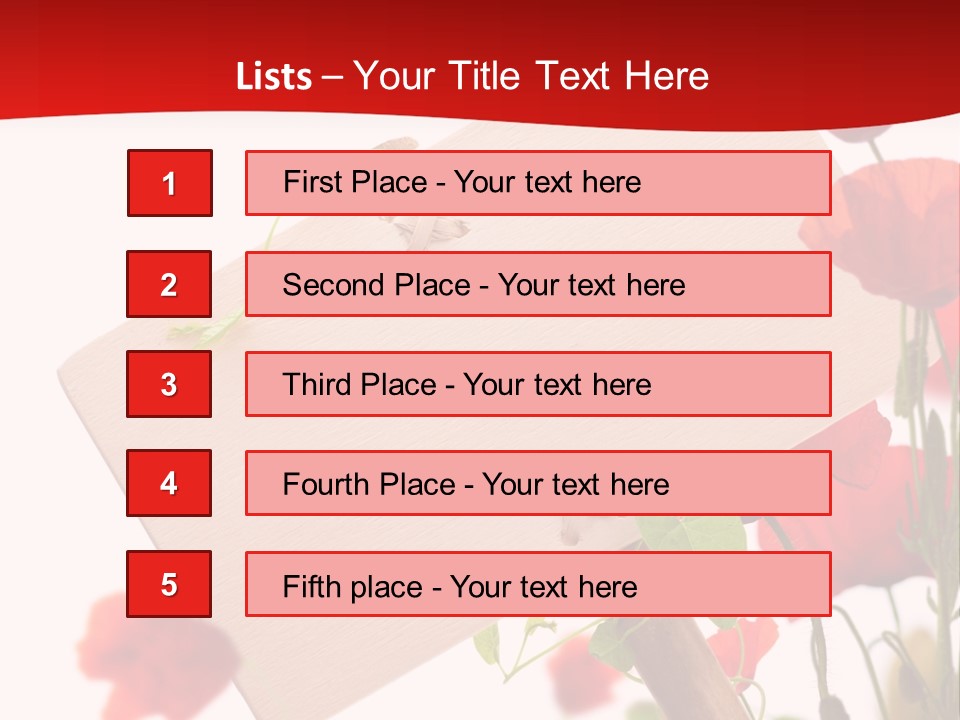 Announcement Blank Communication PowerPoint Template