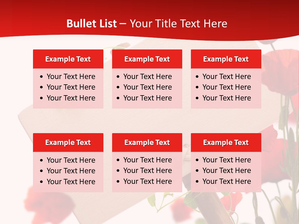 Announcement Blank Communication PowerPoint Template