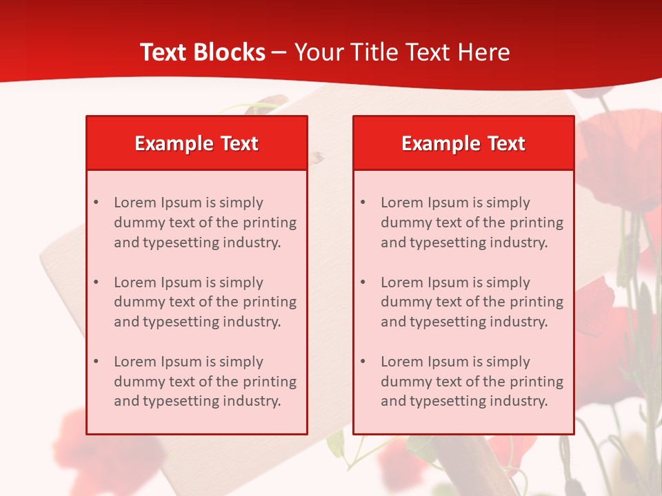 Announcement Blank Communication PowerPoint Template