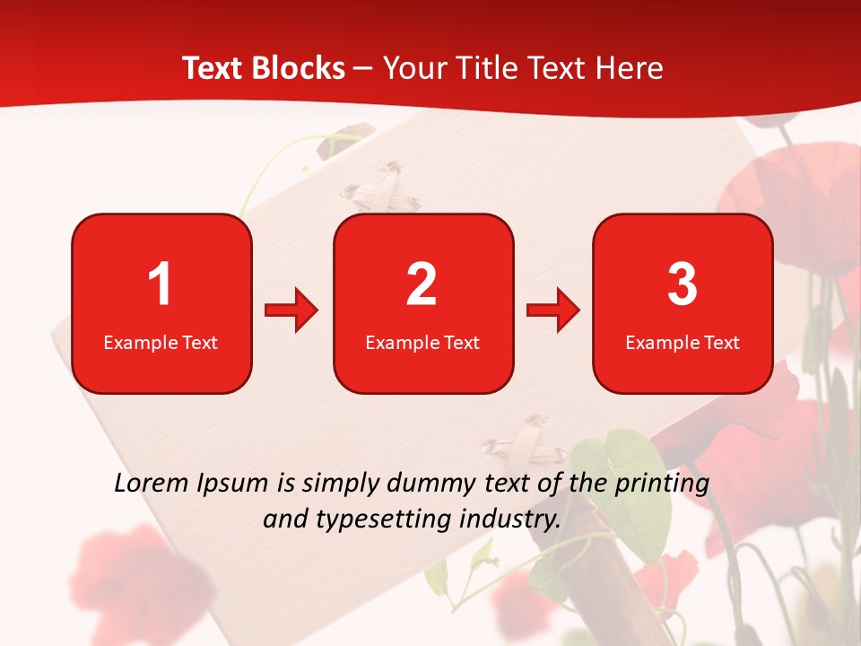 Announcement Blank Communication PowerPoint Template