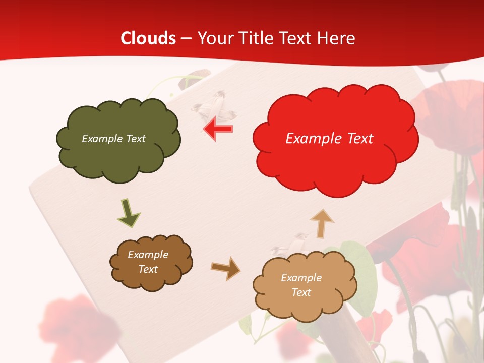 Announcement Blank Communication PowerPoint Template