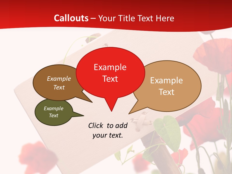 Announcement Blank Communication PowerPoint Template