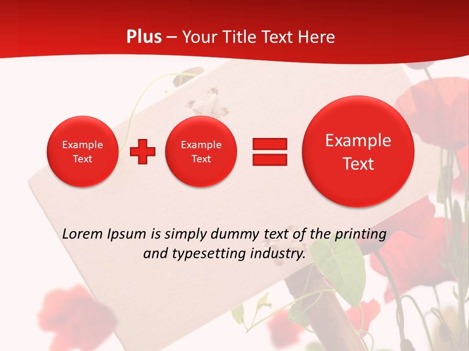 Announcement Blank Communication PowerPoint Template