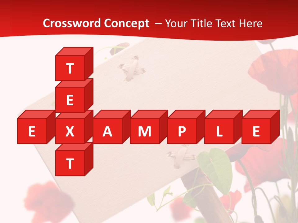 Announcement Blank Communication PowerPoint Template