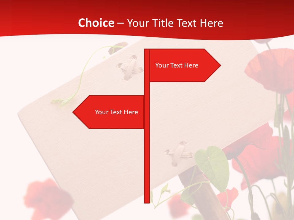 Announcement Blank Communication PowerPoint Template