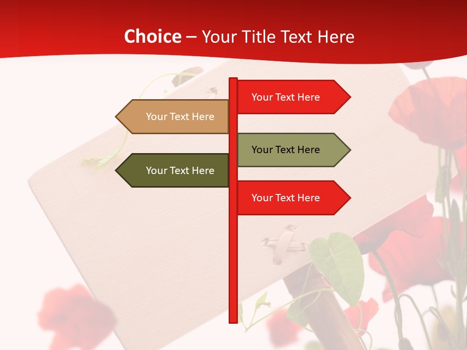 Announcement Blank Communication PowerPoint Template
