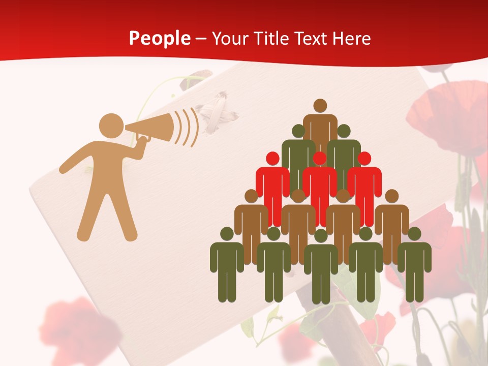 Announcement Blank Communication PowerPoint Template