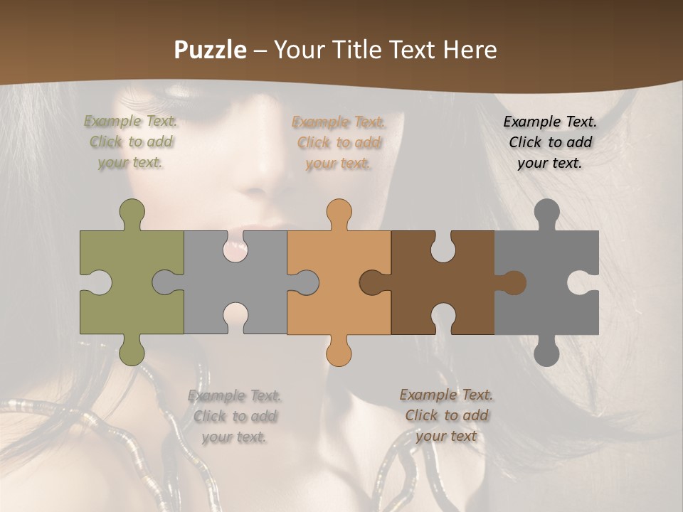 White Look Natural PowerPoint Template