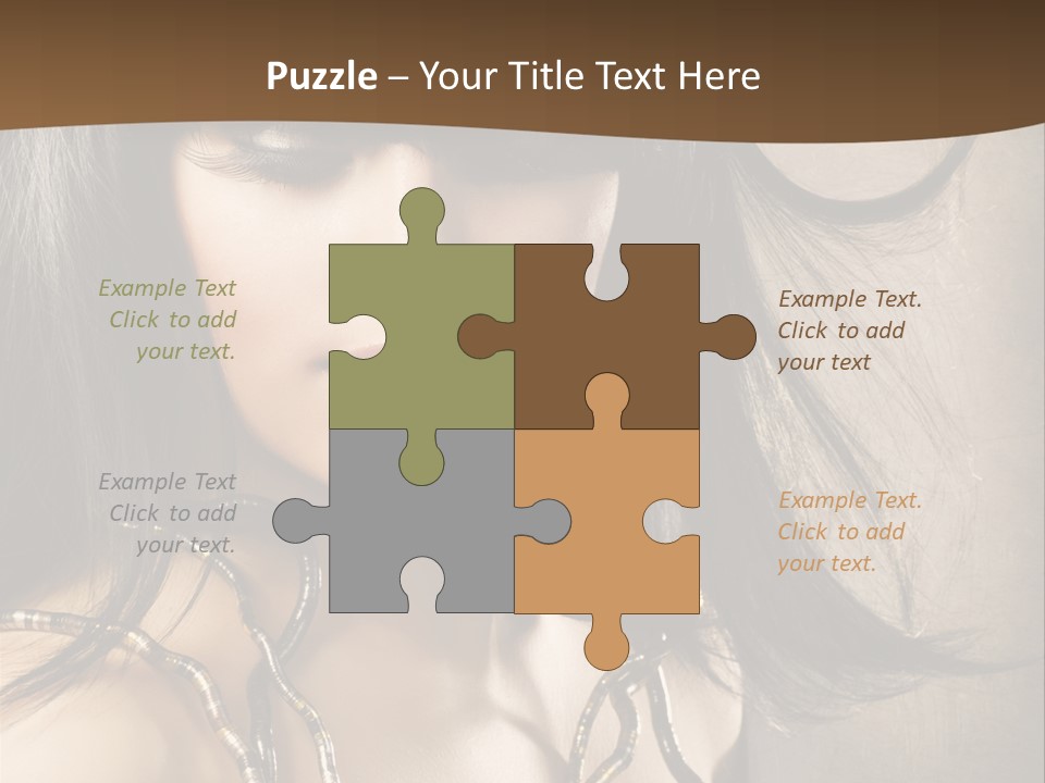 White Look Natural PowerPoint Template