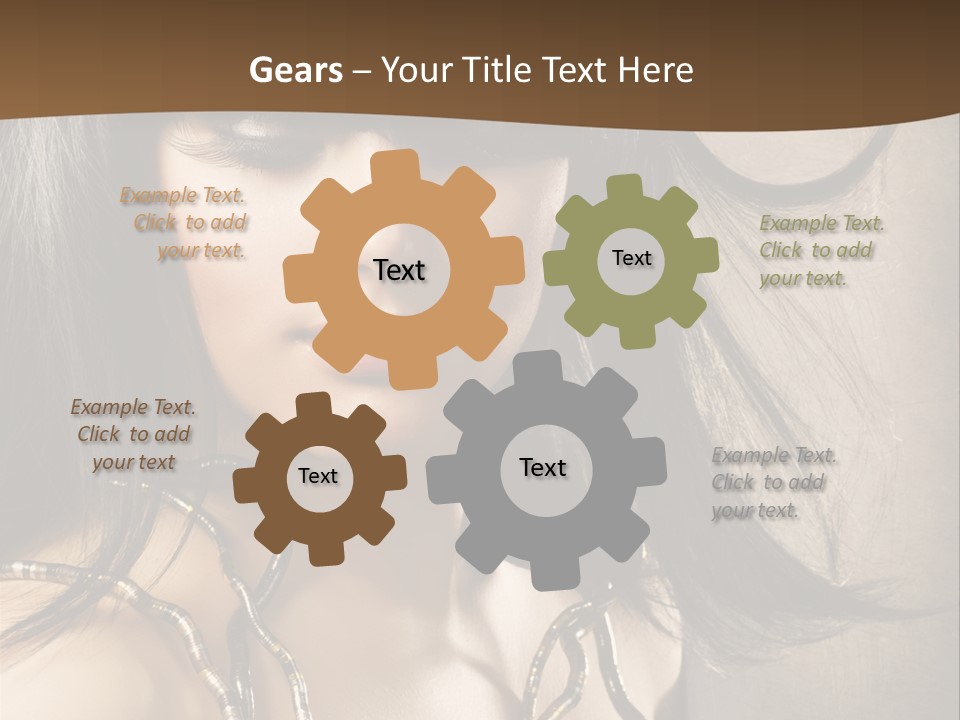 White Look Natural PowerPoint Template