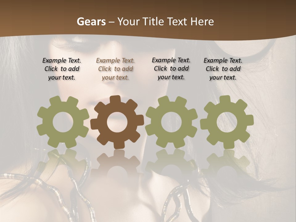 White Look Natural PowerPoint Template