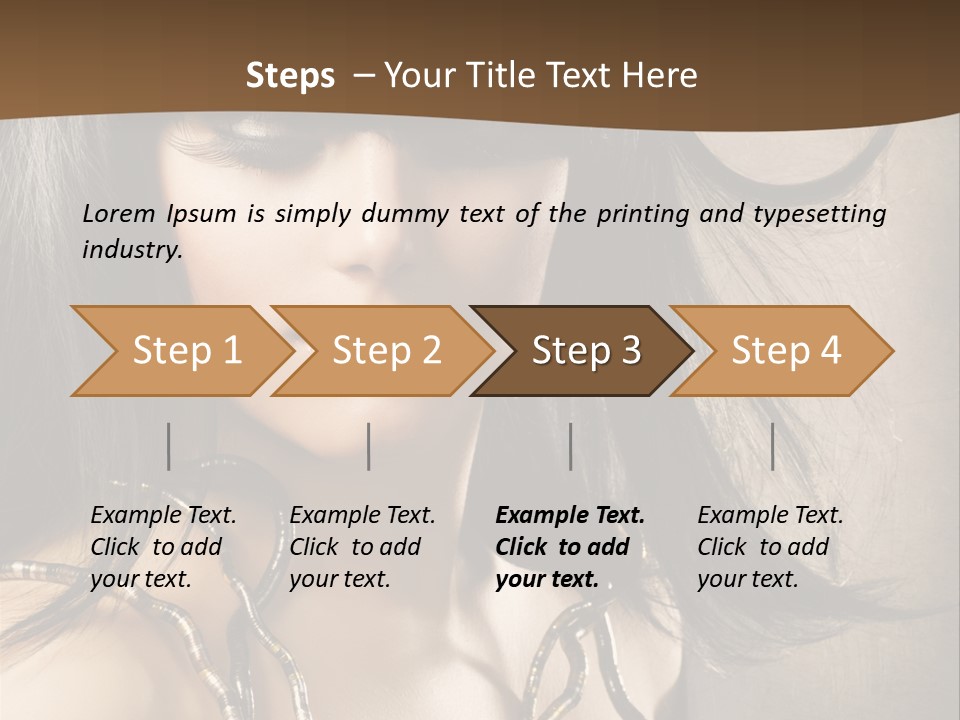 White Look Natural PowerPoint Template