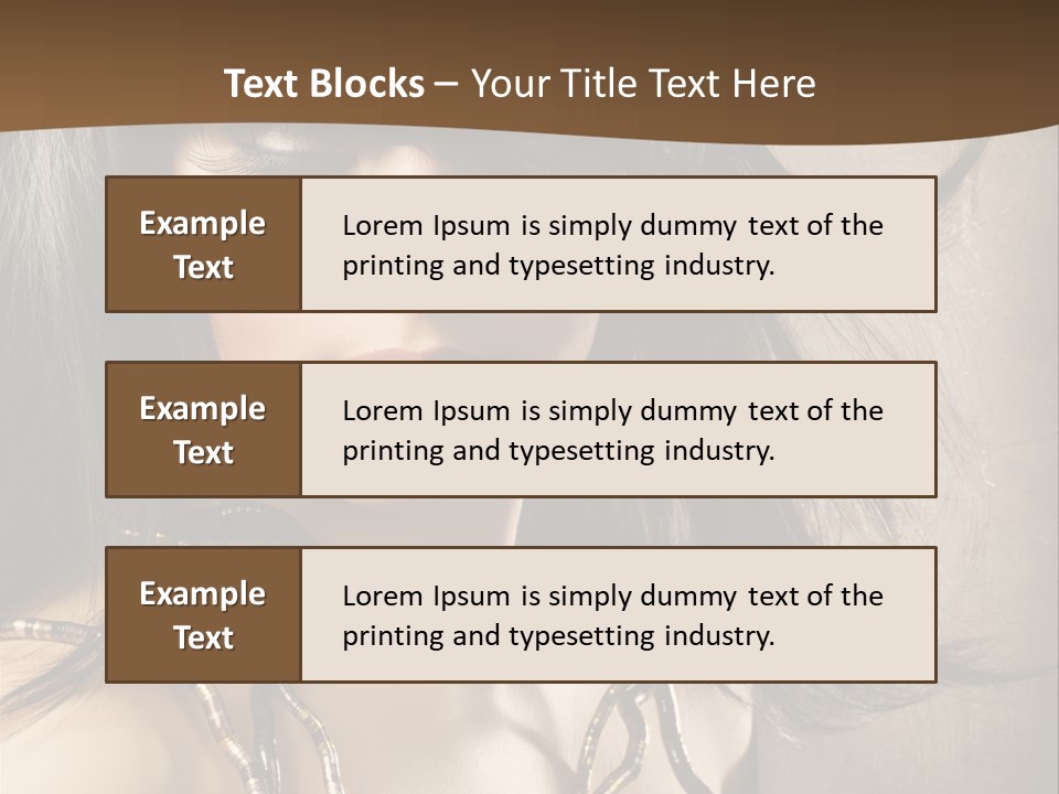 White Look Natural PowerPoint Template