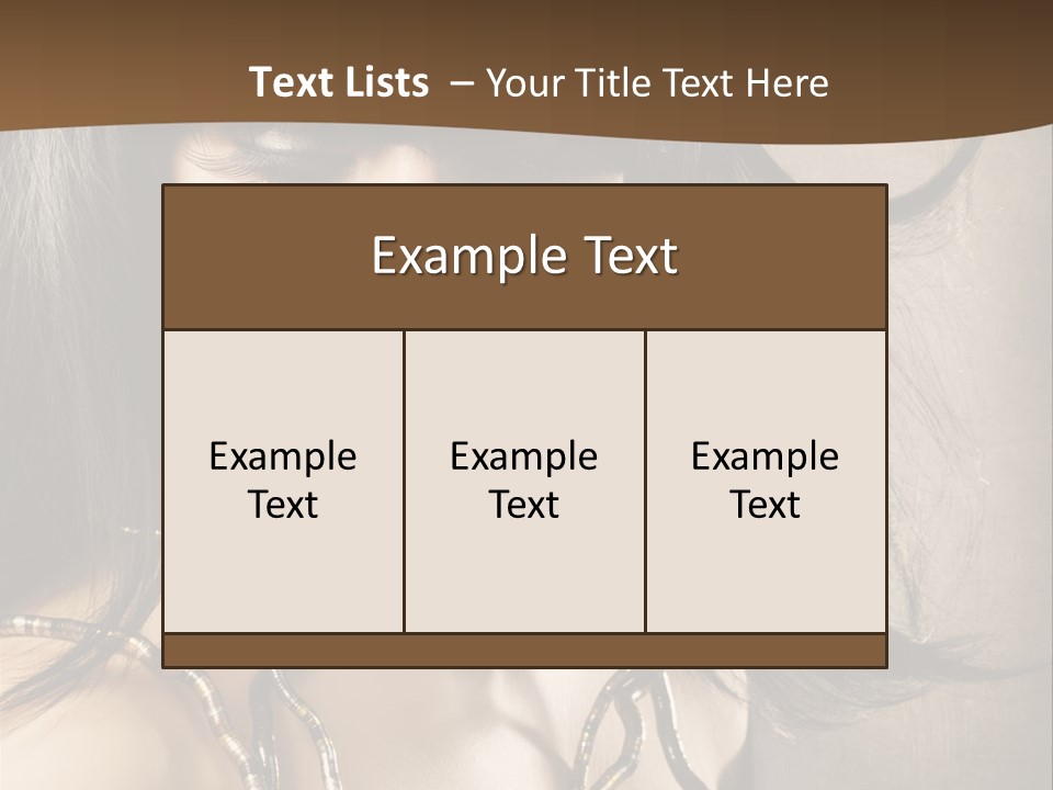 White Look Natural PowerPoint Template