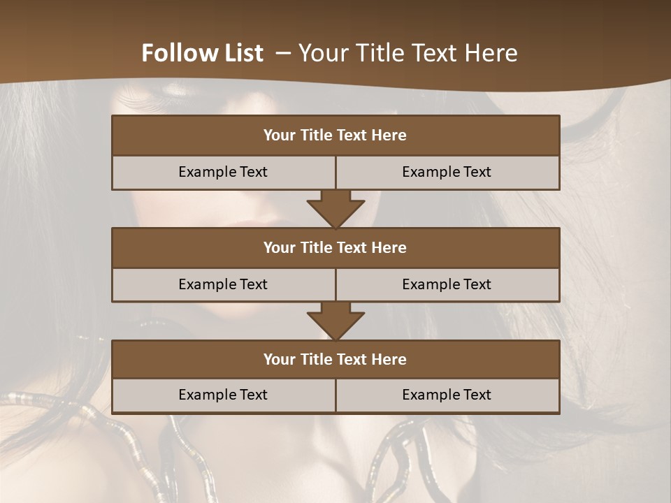 White Look Natural PowerPoint Template