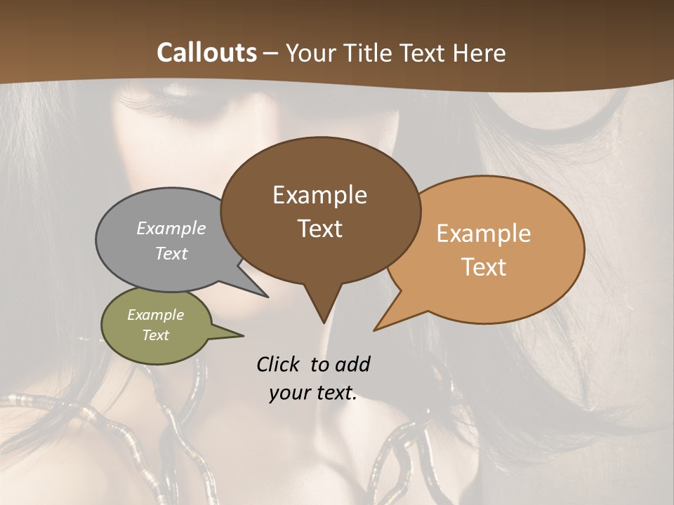 White Look Natural PowerPoint Template
