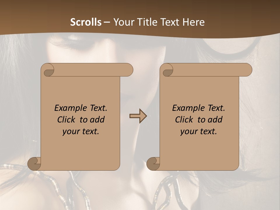 White Look Natural PowerPoint Template