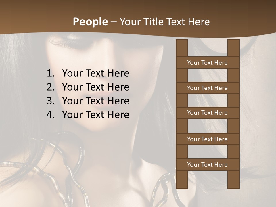 White Look Natural PowerPoint Template