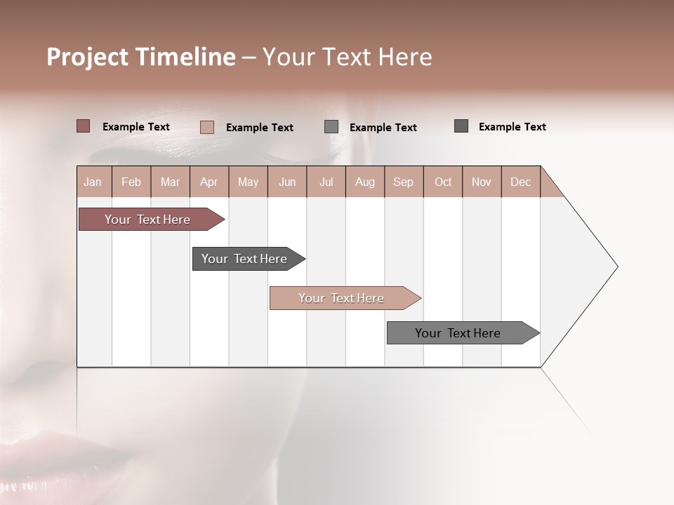 Face Style Female PowerPoint Template