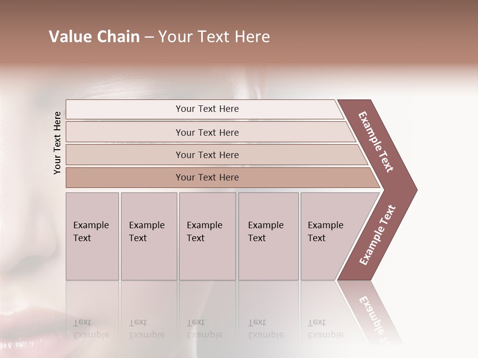 Face Style Female PowerPoint Template